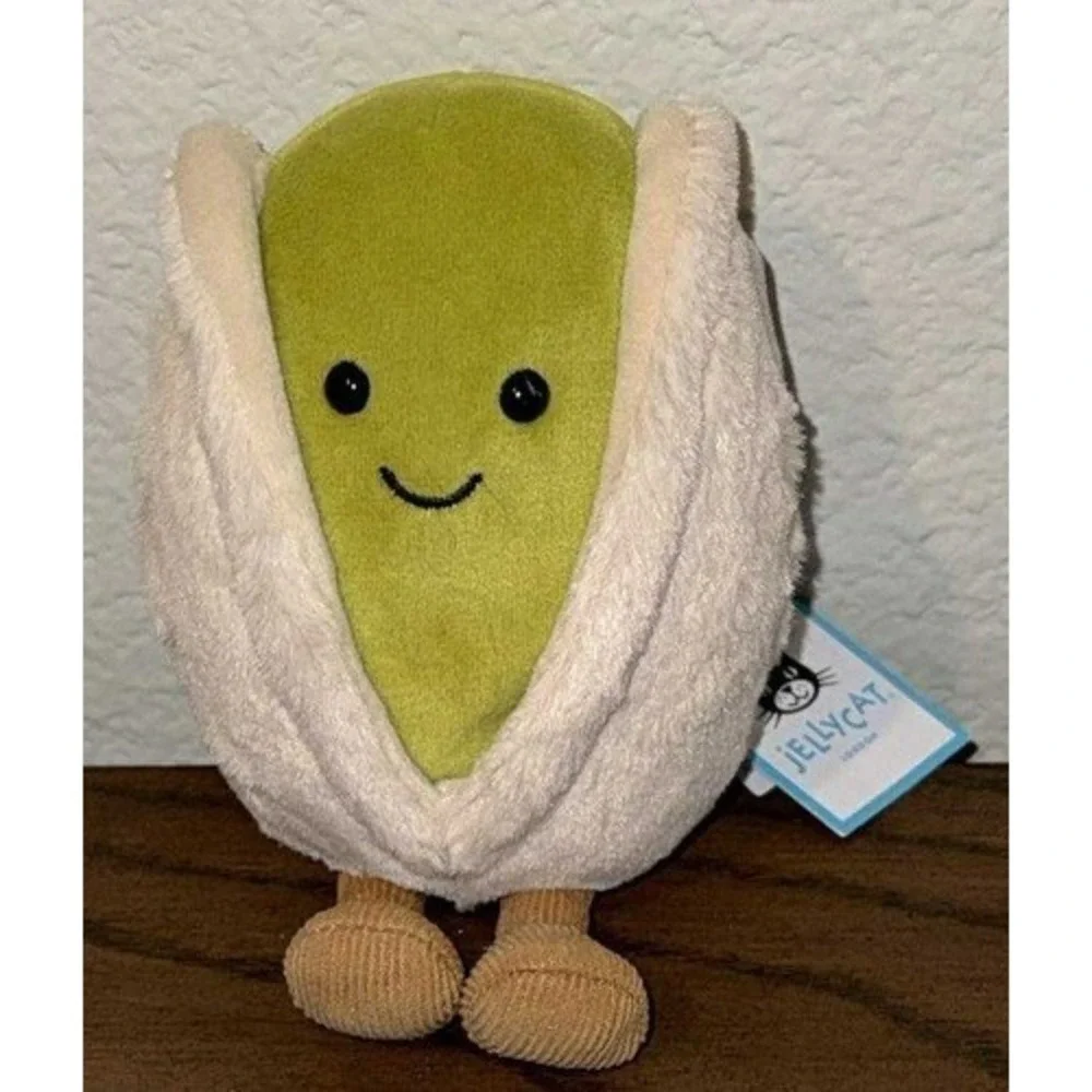 Jellycat Amuseables Horatio Pistachio Plush w Dust Bag AUTHENTIC Same Day Ship